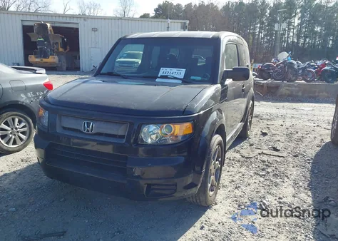 2007 Honda Element Sc from USA, damaged, VIN 5J6YH18917L014660